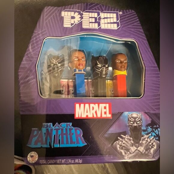 Marvel : The Black Panther Pez Gift Set - Picture 1 of 4
